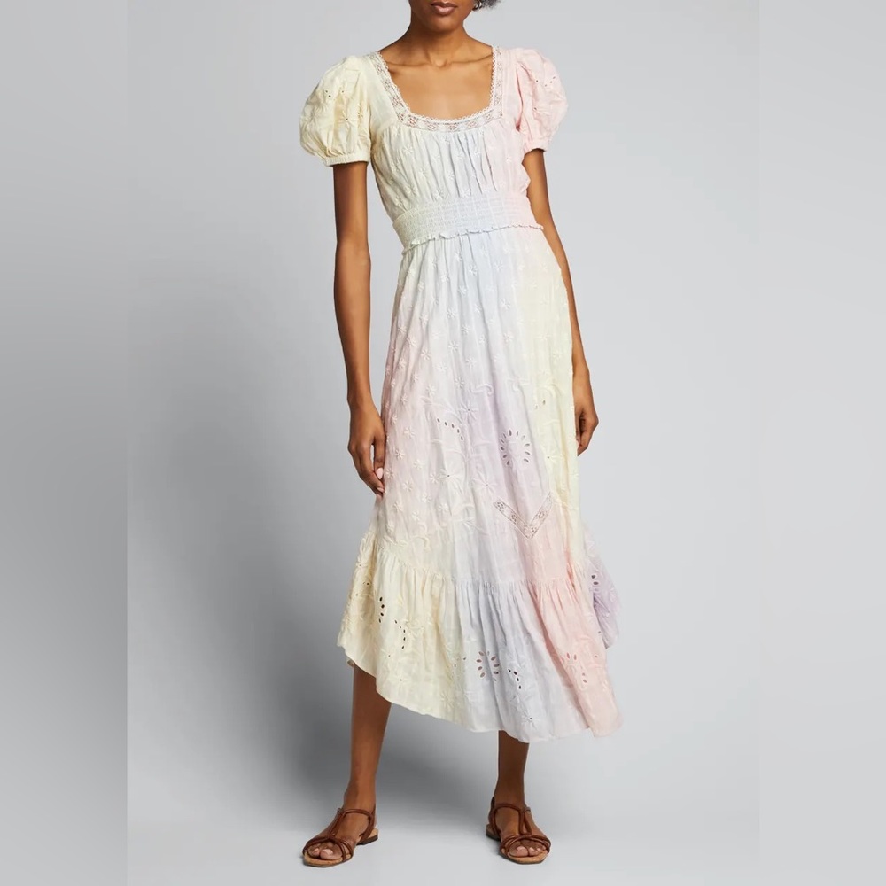 Loveshackfancy Begonia Tie Dye Dress Sz. Small